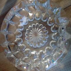 ガラス製の灰皿