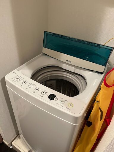 【中古】Haier 洗濯機 JW-C45A  4.5KG 2017製