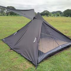 WAQ Alpha T/C SOLO DX -BLACK- ソロ〜デュオ用 ティピテント 黒