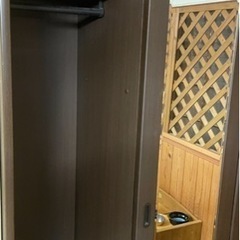 大容量　収納ロードワープ☆落ち着きある焦茶色