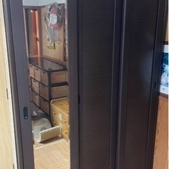 大容量　収納ロードワープ☆落ち着きある焦茶色