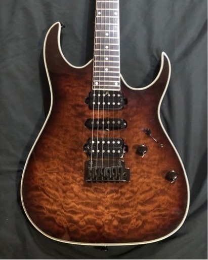 週末特価 1999 Ibanez RG 198QM / Antique Brown SB with Duncan59 \u0026 Killer L-500 Pickups