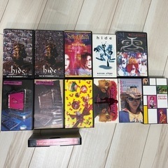 HIDE、hide おまとめVHS