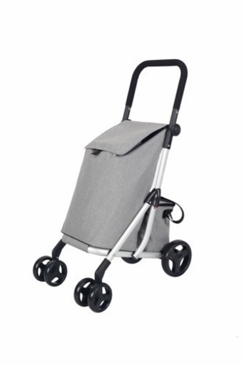ショッピングカート 4輪 ハンドル180度調整 折り畳み 軽量 大容量 キャリーカート 耐荷重15KG 保温保冷 40L 1680D ナイロン 買い物かご付 10L 保冷袋付 お年寄り 旅行 キャンプ ク ピクニック アウトドア 買い物カート (CP-532S)