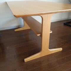 無印良品　ダイニングテーブル　リンビングでもダイニングでも使えるシリーズ