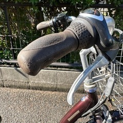 電動自転車　ブリヂストン　フロンティア　バッテリー、充電器、説明書付