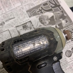 ⑧ マキタ インパクトドライバー TD170D 18V