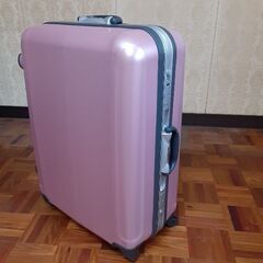スーツケース(ピンク)