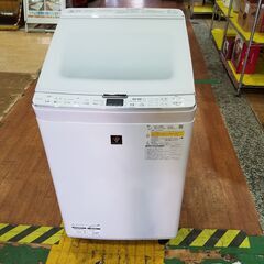 【愛品館市原店】SHARP 2020年製 8.0/4.5Kg洗濯...