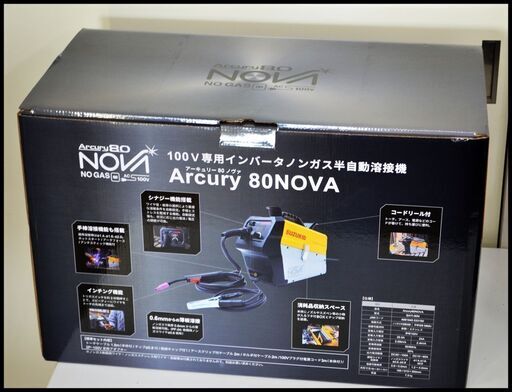 未使用 スズキッド SAYI-80N 100V インバータノンガス半自動溶接 