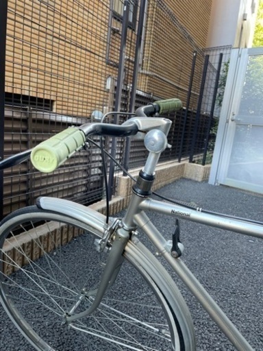 26インチ 自転車 ナショナル スポーツセンサー シルバー   西岡 26インチ 自転車 ナショナル スポーツセンサー シルバー 西岡