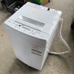 【美品】TOSHIBA2019年製?4.5kg洗濯機?