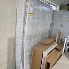 【セミダブルベット/ニトリNsleep】クリーニング済み【管理番号80211】