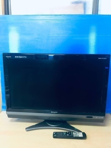 ①♦️EJ588番SHARP液晶テレビ 7650円