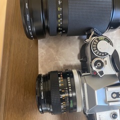 キャノンEOS1N.キャノンAE1.ミノルタ他レンズ、ストロボ