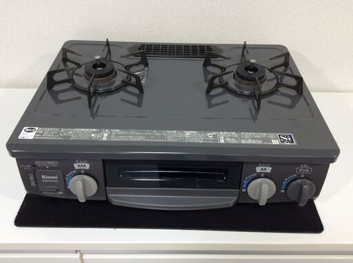 11/7受渡済）YJT5662【RINNAI/リンナイ ガスコンロ LPガス】美品 2016