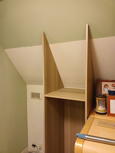 IKEA PAX 傾斜壁対応加工
