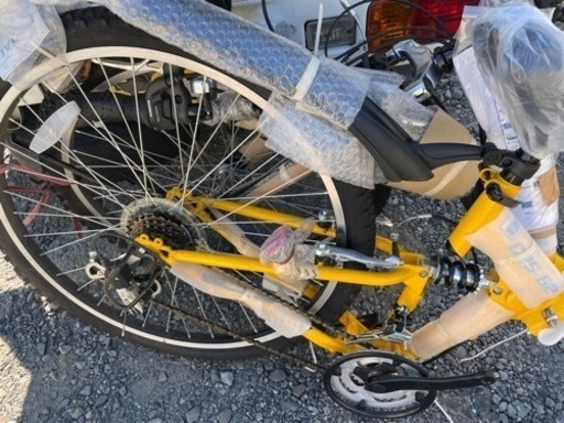自転車　新品未使用品　配達も可能