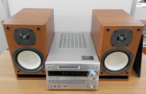 ONKYO CD/MDコンポ FR-N7XX 2012年製 TUNER AMPLIFIER オンキョー リモコン付き 札幌市西区 西野店