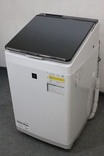 SHARP/シャープ プラズマクラスター全自動洗濯乾燥機 ガラストップ 洗濯11㎏/乾燥6.0㎏ ES-PW11E 2020年製 中古家電 店頭引取歓迎 R6605)