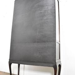 【1/7受渡終了】≪y442≫希少 美品 イギリス アンティーク ディスプレイキャビネット/キュリオケース 推定1910年代 北欧系 41023-01