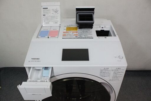 TOSHIBA ドラム式全自動洗濯乾燥機 TW-127X9L(W) 12.0/7.0kg 2021年製