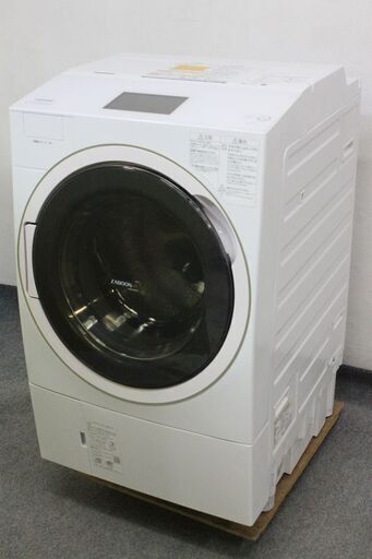 TOSHIBA ドラム式全自動洗濯乾燥機 TW-127X9L(W) 12.0/7.0kg 2021年製 中古家電 店頭引取歓迎 R6616)