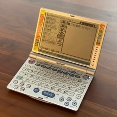 SHARP シャープ　電子辞書　PW-V8600