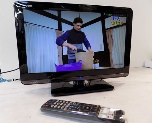 新札幌◆シャープ/SHARP◆AQUOS LC-19K3◆液晶テレビ◆19インチ◆2010年製◆TV 地デジ/BS/CS / 1296