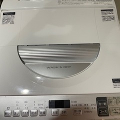 最終値下げ！SHARP 洗濯乾燥機　美品　2019年式　