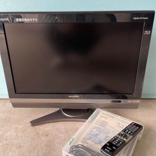 シャープ AQUOS LC-26DX2 アクオス 液晶テレビ 取説 2009年製