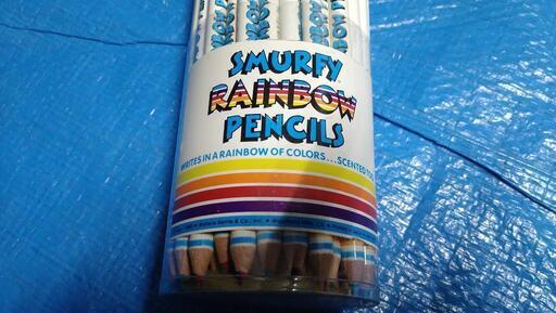 色えんぴつ レインボーペンシル SMURFY 1500本セット