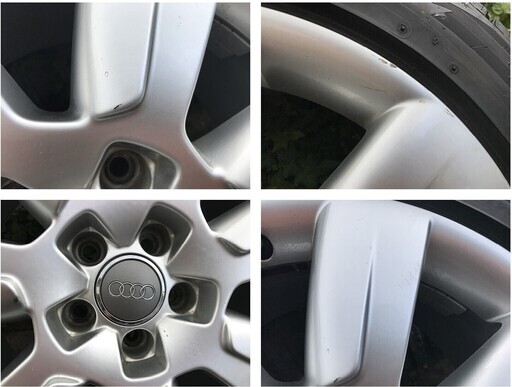 Audi純正ホイール A6オールロード4本中古　225/55/17 ET38　8J