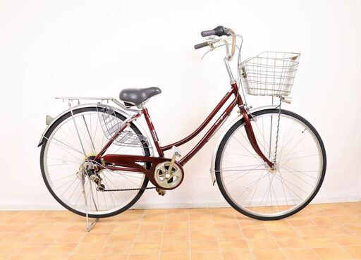 LMH49 maruishi SUNLINE マルイシ サンライン 自転車 ママチャリ 27インチ 6段変速