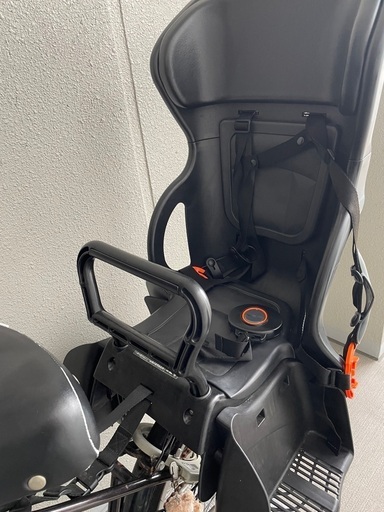 ストア 子乗せ前後2つ付き‼︎ 非電動ママチャリ 