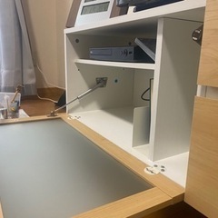 テレビボード幅約1.2m×奥行き約３５㎝取りに来てくれる方のみ(2022年３月購入)