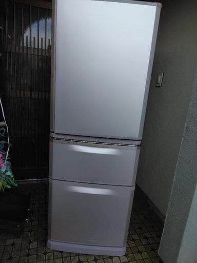 お取引中です。三菱3ドアノンフロン冷凍冷蔵庫MR-C34Ｘ-P