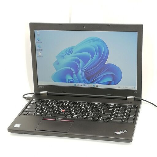 保証付 高速SSD Wi-Fi有 15.6型 ノートパソコン Lenovo L570 中古美品 第6世代 Core i3 8GB 無線 Bluetooth カメラ Windows11 Office