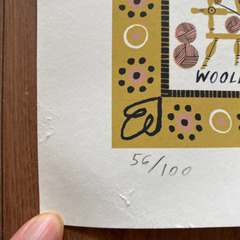 Alice Pattulloウォールスクロールポスター　額縁なし　デコレーション