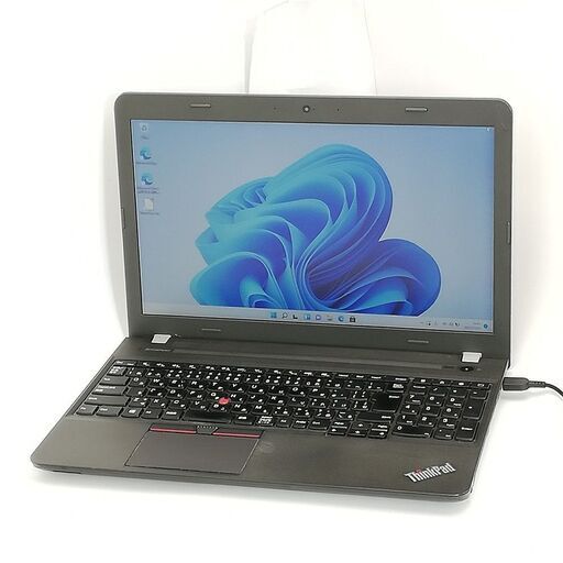 保証付 即使用可能 15.6型 ノートパソコン Lenovo E560 中古動作良品 第6世代 Core i3 4GB 無線 Bluetooth カメラ Windows11 Office