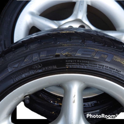 【希少】無限アルミホイール N96RG +FALKENタイヤ 205/50R16