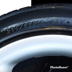 希少】無限アルミホイール N96RG +FALKENタイヤ 205/50R16