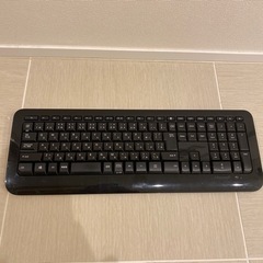 Microsoft製　ワイヤレスキーボード　ブラック