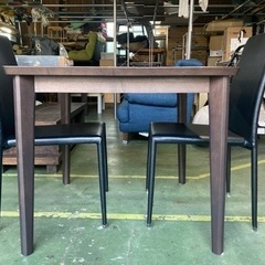 ● ダイニングテーブルセット、ニトリ、ロレイン5 80DBR