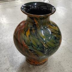 1102-065 【花器】レトロガラス花瓶