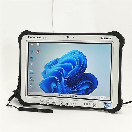 720H使用 10.1型 タブレット Panasonic TOUGHPAD FZ-G1AABZZBJ 中古良品 第3世代 i5 4GB 高速SSD Wi-Fi Bluetooth Windows11 Office