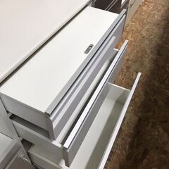 松田家具 幅 117cm キッチンボード レンジボード 食器棚 システムキッチンボード モイス加工 家具 インテリア 家具 収納用品 多目的収納 食器棚 おしゃれ 高級家具 国産品 クリーニング済
