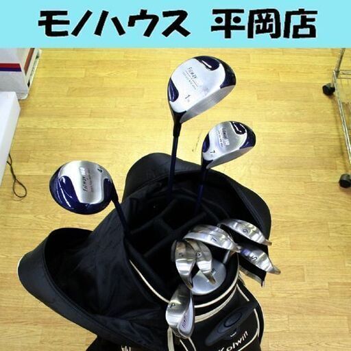 Fitway レディース ゴルフクラブ フルセット 1W/4W/7W/5-9I/PW/SW/PT