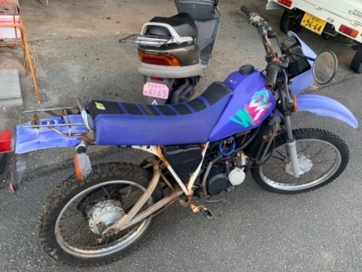 YAMAHA DT50 オフロードバイクで山や海、河原で遊ぼう