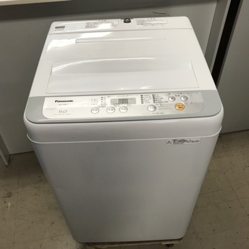 2211-029 Panasonic 5.0kg全自動電気洗濯機 NA-F50B11 2018年製